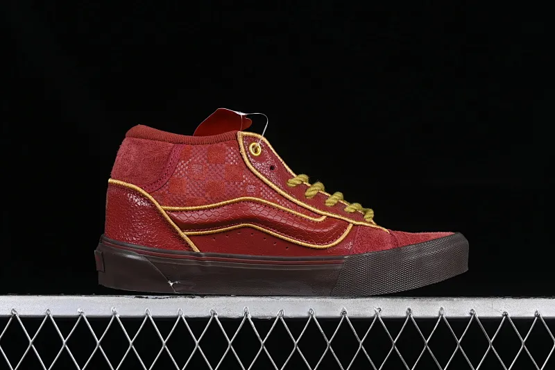 All categories Vans Vans series Vans Mid Vans Knu Mid Vans official Zodiac series-Year of the Dragon limited edition mid-top bread shoes VN000E56D38